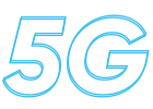 Internet móvel com conexão 5G